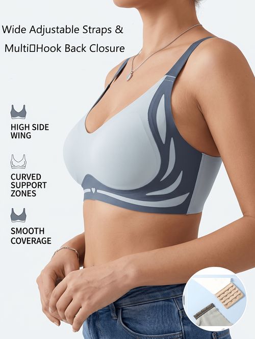 Women's Elegant Seamless Pushing-Up Sports Bra