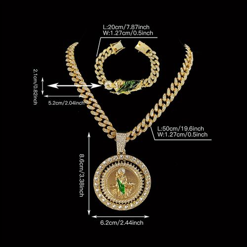 Pendant, Necklace, and Bracelet Set