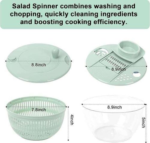 All-in-One Fruit & Veggie Washer, Chopper & Dryer
