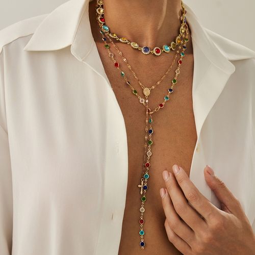 Three-piece necklace set
