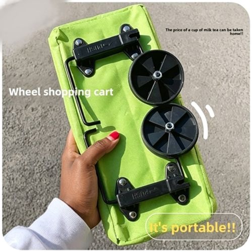 portable tug shopping cart