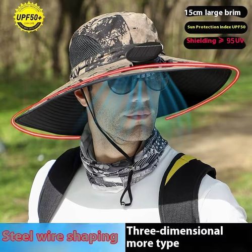 Solar Multi-Fan Hat
