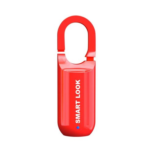 Mini Fingerprint Padlock for Luggage & Bags - USB-C Charging, Long Standby, Emergency Power Supply, Creative Design, Smart Lock