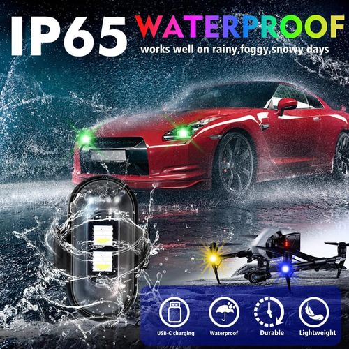 8 colors Wireless LED Strobe Lights
