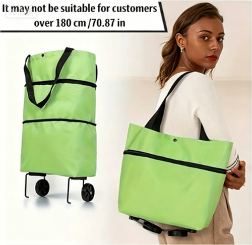 portable tug shopping cart