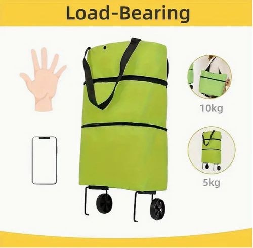 portable tug shopping cart