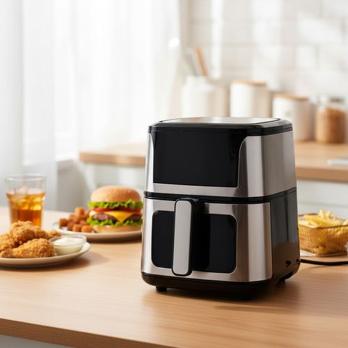 Large-capacity visible air fryer