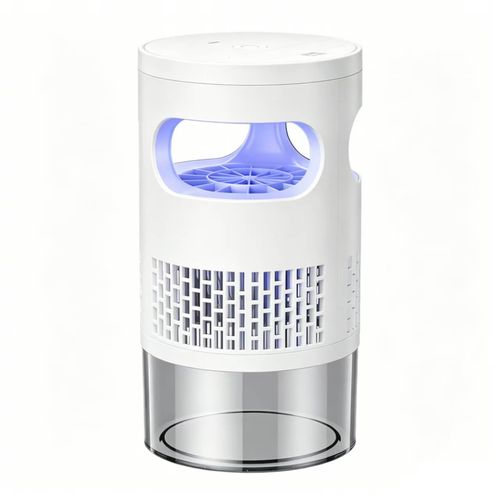 Rechargeable wireless mosquito killer lamp with 2-in-1 mosquito trapping and lighting modes