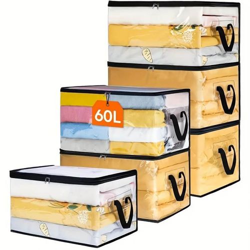 Transparent, Large-Capacity PVC Storage Bags