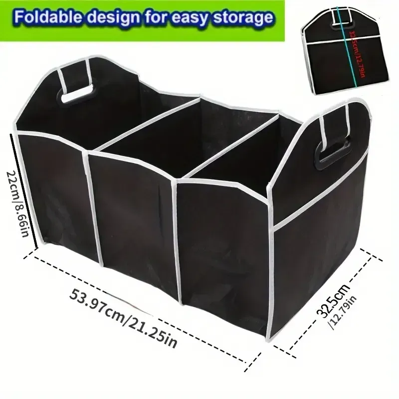 Organizador de porta-bagagens de carro universal dobrável portátil