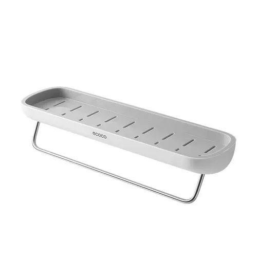Modern Design Wall Shelves Multifunctional Bathroom Storage Shelf Heavy Duty Plastic Storage Rack 582 sales