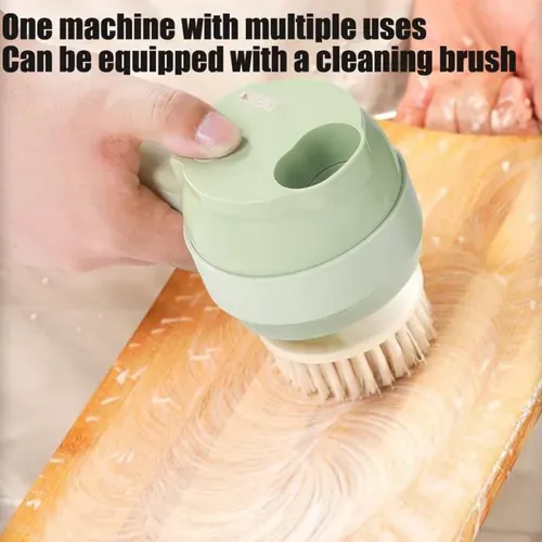 （Limited time 50% off promotion）2026 New Handheld Electric Vegetable Cutter Set Multifunctional Mini Electric Grinder 1963 sales