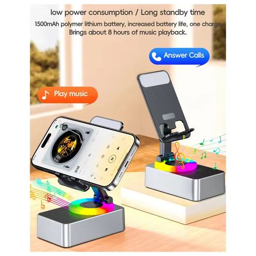 3 in 1 Bluetooth Audio Power Phone Holder