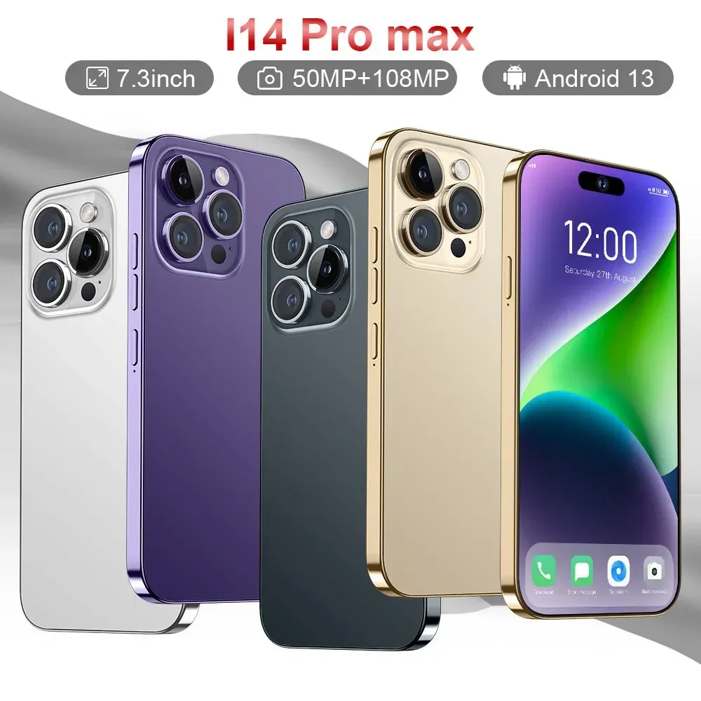 i14Pro Max 7.3 Foot Dual Card 3G Android Smartphone
