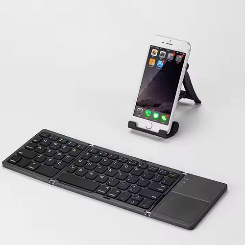 Foldable Bluetooth keyboard touchpad