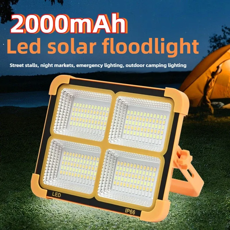 Portable High Power Solar Portable Light Rechargeable