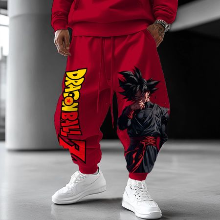 Goku Unisex Casual Anime Streetwear Pants
