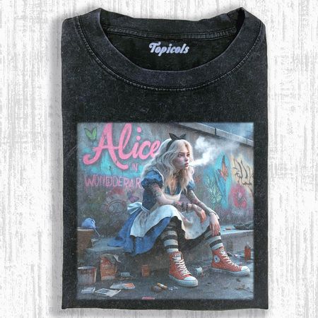 PUNK ALICE CLASSIC CHARACTERS T-SHIRT