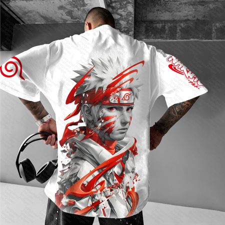 Unisex  "TEEGAMECHANGER" Anime Inspired Vintage T-Shirt.Na