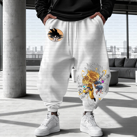 Unisex Casual Anime Streetwear Pant