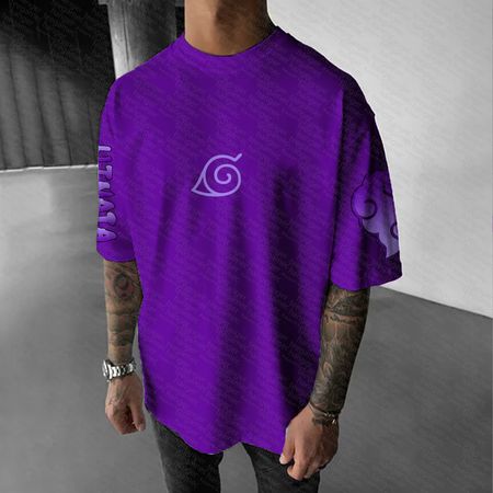 Unisex  Anime Inspired Vintage T-Shirt.Na