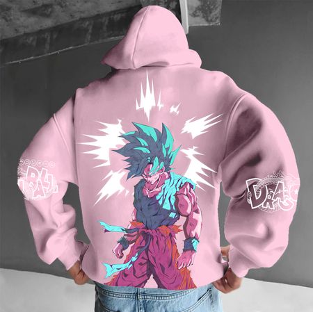 Unisex Anime Graphic Streetwear Vintage Hoodie丨Comicscartoons