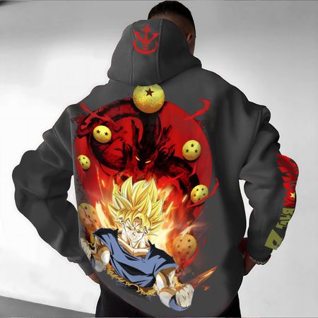 GokuUnisex Vintage Hoodie丨 Dragon Ball