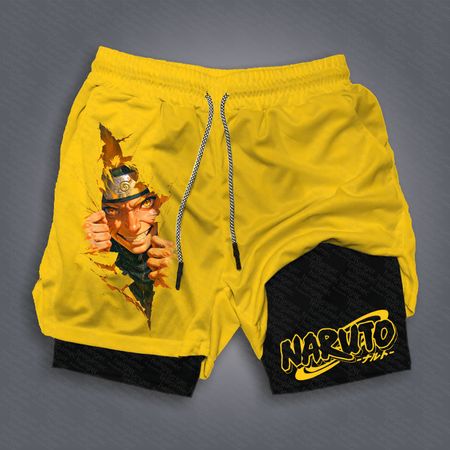 Unisex    Casual Anime Streetwear Gym Shorts.Na
