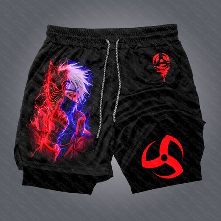 Unisex Casual Anime Streetwear Gym Shorts.Na