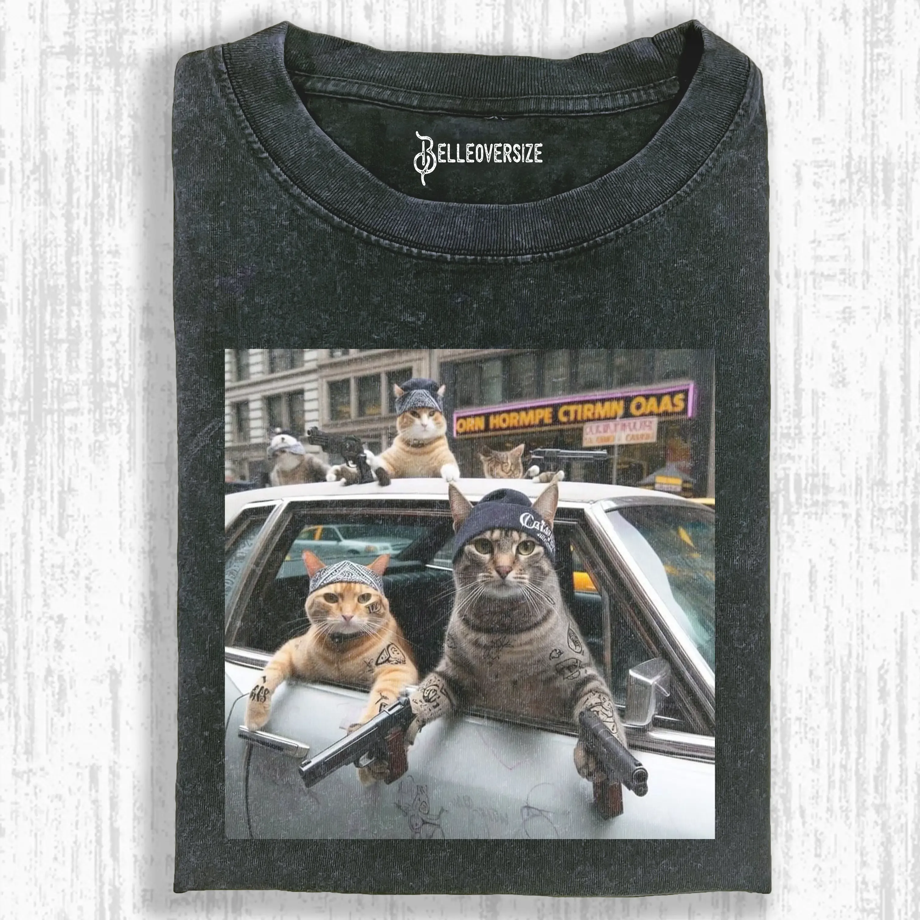 OUTLAW CAT T-SHIRT