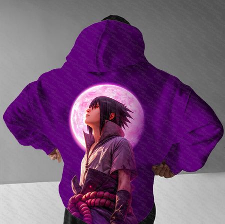 Unisex Anime Graphic Streetwear Vintage Hoodie.Na