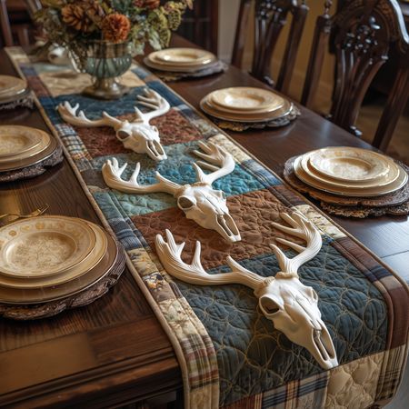 Deer Serenity Quilted Table Runner GFTOTP15675