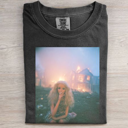 FIRE BARBIECORE SMOKING TEE
