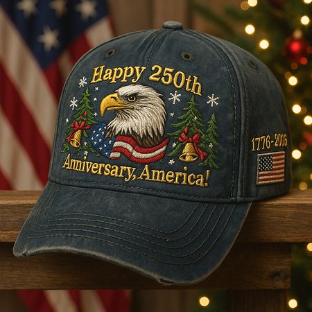 American 250th Anniversary Happy Casual Hat