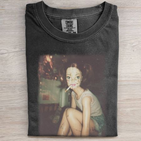 RETRO STREET STYLE BARBIE T-SHIRT