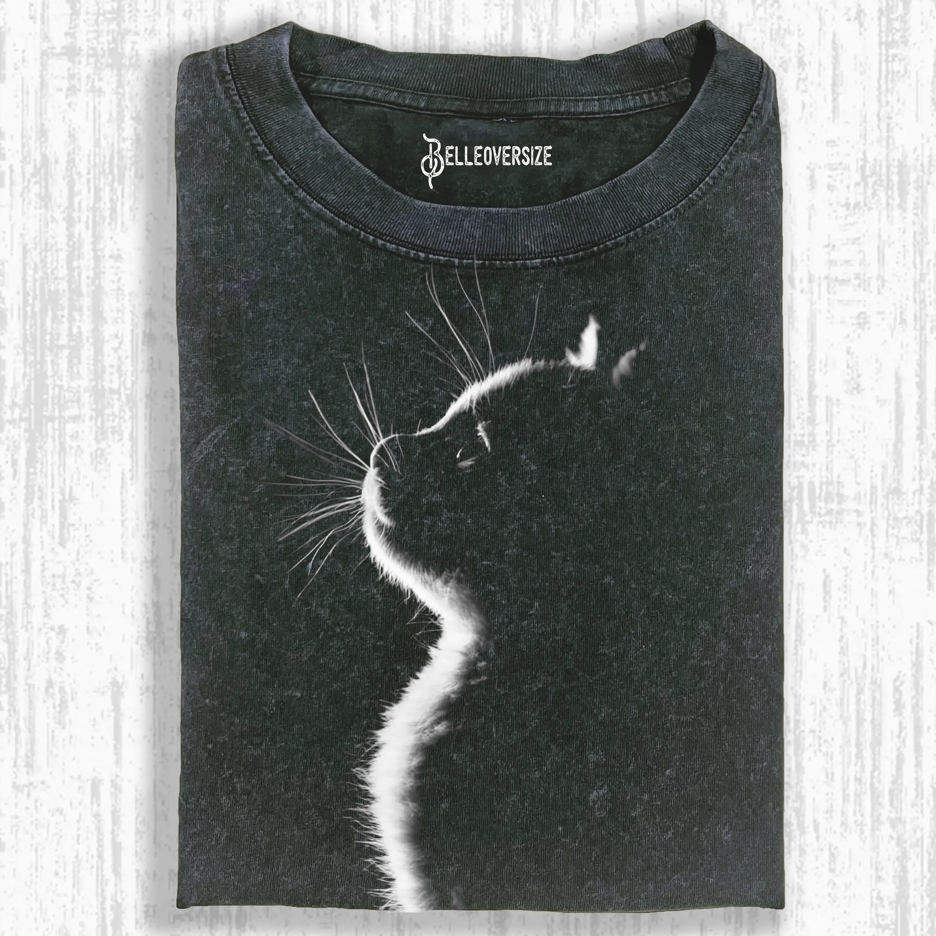 BACKLIT CAT T-SHIRT