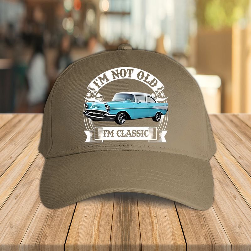 I'm Not Old I'm Classic Funny Car Graphic Personalized Car's Photo Classic Cap