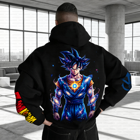 Unisex Anime Inspired Vintage Plush Hoodie