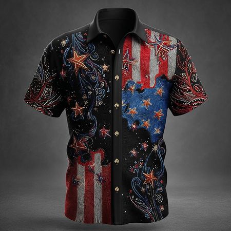 American 250th Anniversary Short-Sleeve Shirt