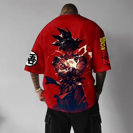 Goku Unisex Anime Inspired Vintage T-Shirt.DT