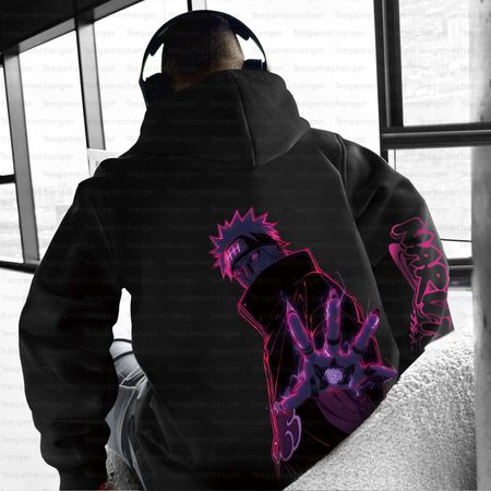 Unisex Anime Graphic Streetwear Vintage Hoodie.Na