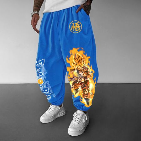 Goku Unisex Casual Anime Streetwear Pants