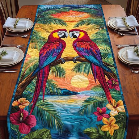 Sunset Pair Quilted Table Runner GFTOQA1133