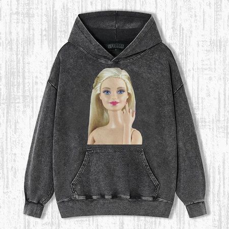 DOLL GIRL MEME SWEATSHIRTS & HOODIES