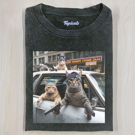 OUTLAW CAT T-SHIRT
