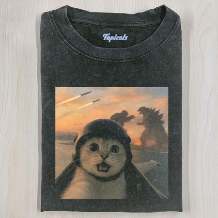 WACKY CAT  T-SHIRT