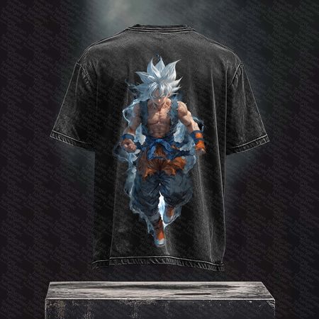 GokuUnisex Anime Inspired Vintage Washed T-Shirt丨 Dragonball.DT