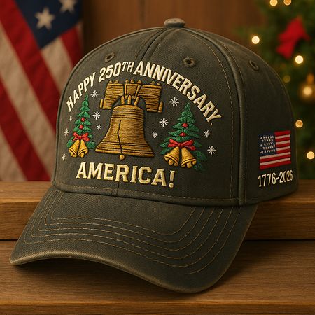 American 250th Anniversary Happy Casual Hat