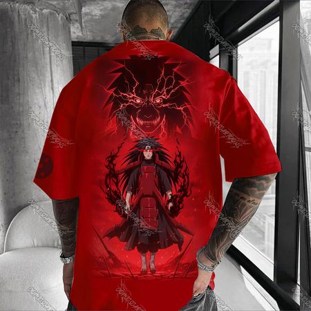 (Naruto)Unisex Anime Inspired Vintage T-Shirt