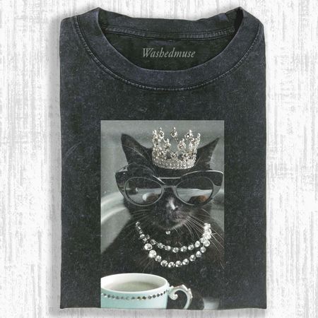 WACKY CAT  T-SHIRT